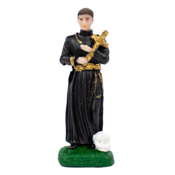 Escultura São Geraldo 8,5 cm em Resina Escultura São Geraldo 8,5 cm em Resina