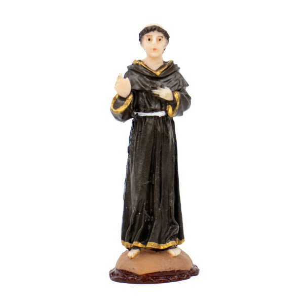 Escultura Frei Galvão 8 cm em Resina Escultura Frei Galvão 8 cm em Resina