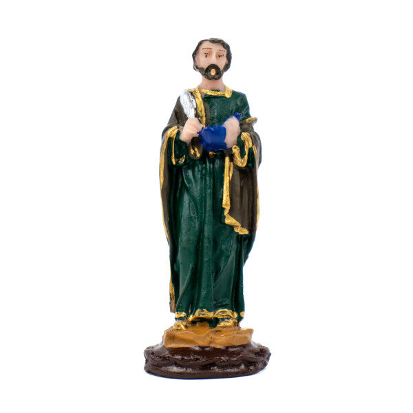 Escultura São Lucas 8 cm em Resina Escultura São Lucas 8 cm em Resina