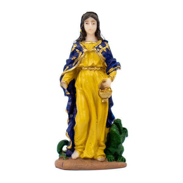 Escultura Santa Marta 7,50 cm em Resina Escultura Santa Marta 7,50 cm em Resina