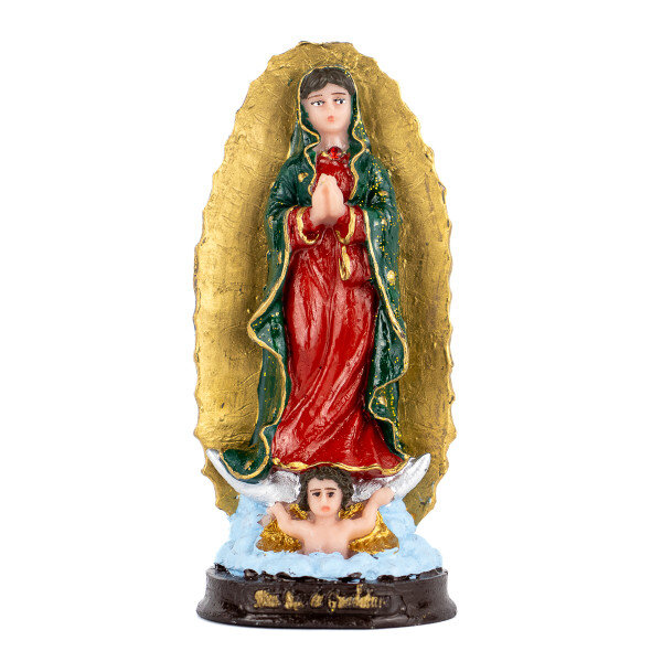 Escultura Nossa Senhora de Guadalupe 14,50 cm em Resina Escultura Nossa Senhora de Guadalupe 14,50 cm em Resina