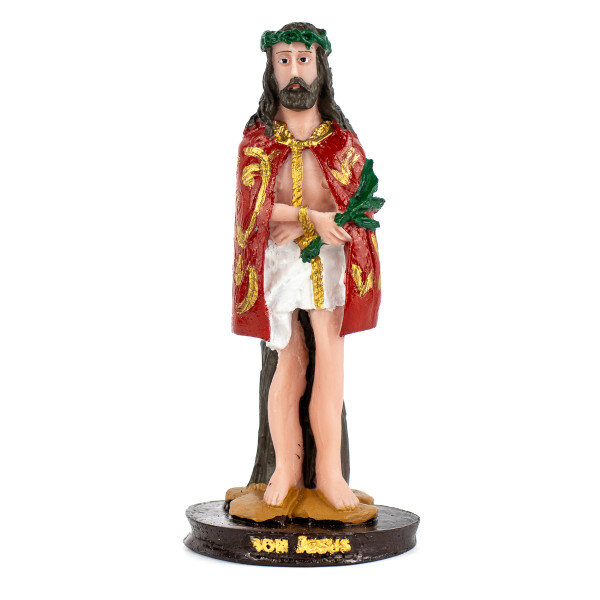 Escultura Bom Jesus da Lapa 16 cm em Resina Escultura Bom Jesus da Lapa 16 cm em Resina