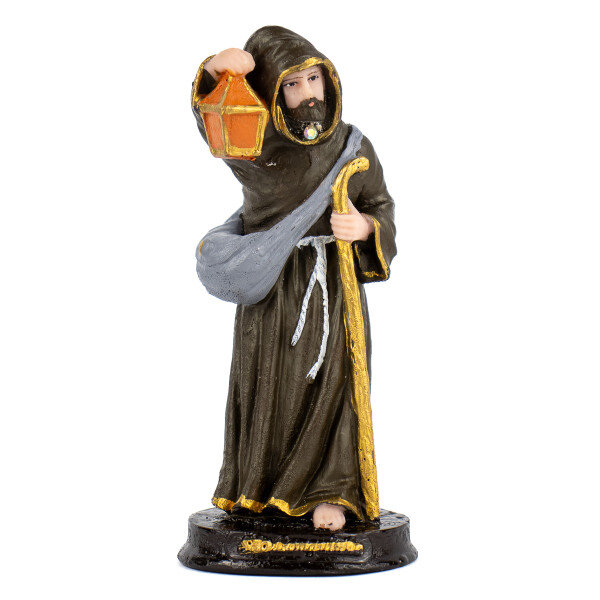 Escultura São Longuinho 14 cm em Resina Escultura São Longuinho 14 cm em Resina
