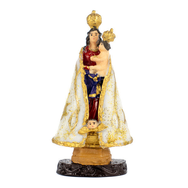 Escultura Nossa Senhora de Nazaré 12 cm em Resina
