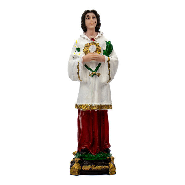 Escultura São Tarcisio 12,50 cm em Resina Escultura São Tarcisio 12,50 cm em Resina