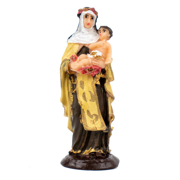 Escultura Rosa de Lima 8 cm em Resina Escultura Rosa de Lima 8 cm em Resina