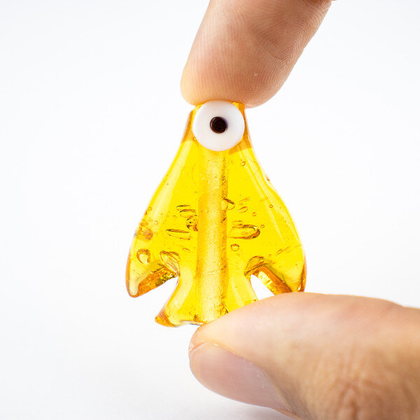 Firma Murano Peixe Oxum Desenhada 30mm – Unidade 
