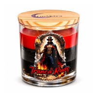 Vela Aromática Tranca Ruas Madeira Cera de Coco Lua Mística 200g 