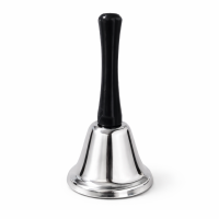 Sino de Mão em Metal Campainha para Recepção e Idosos 13 cm