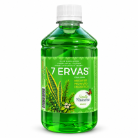 Vibracional Liquido 7 Ervas Banho e Defumação Aromática 500ml 