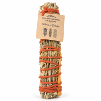 Bastão Sálvia e Canela Natural Para Defumação 14 cm 