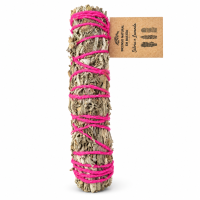 Bastão Sálvia e Lavanda Natural Para Defumação 14 cm
