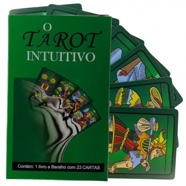 Baralho O Tarot Intuitivo 22 Cartas Manual Explicativo