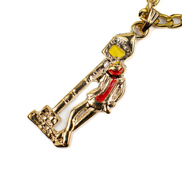 Colar Corrente Pingente Ze Pelintra 4,6 cm Dourado Colar Corrente Pingente Ze Pelintra 4,6 cm Dourado