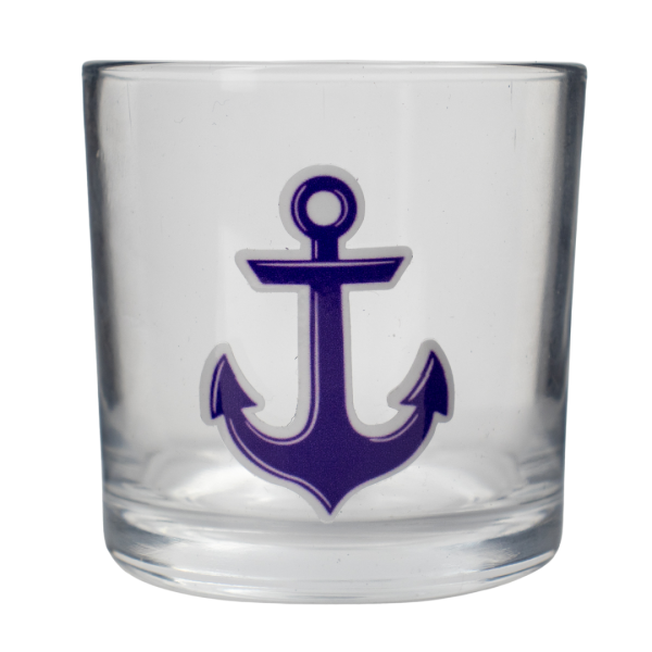 Copo de Whisky de Vidro Marinheiro Âncora 300 ml Copo de Whisky de Vidro Marinheiro Âncora 300 ml