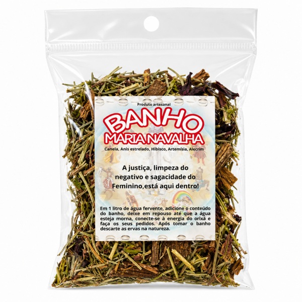 Ervas Naturais Banho Maria Navalha Proteção 12g Ervas Naturais Banho Maria Navalha Proteção 12g
