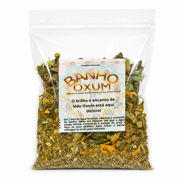 Ervas Naturais Banho Oxum Proteção 12g Ervas Naturais Banho Oxum Proteção 12g