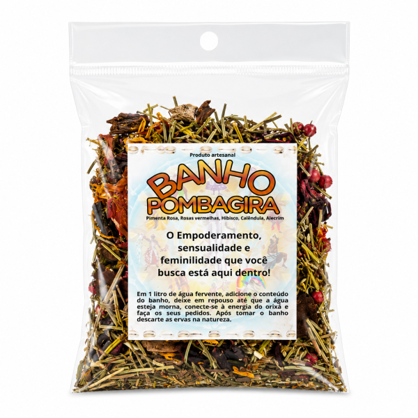 Ervas Naturais Banho Pomba Gira Proteção 12g Ervas Naturais Banho Pomba Gira Proteção 12g