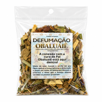 Ervas Naturais Defumação Obaluaê Proteção 12g 