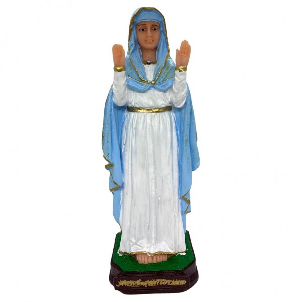 Escultura Nossa Senhora do Equilíbrio 19 cm em Resina
