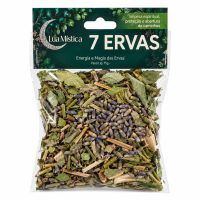 7 Ervas Naturais Banho e Defumação Lua Mistica 15g