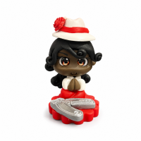 Maria Navalha Baby em Biscuit Miniatura Religiosa 5 cm 