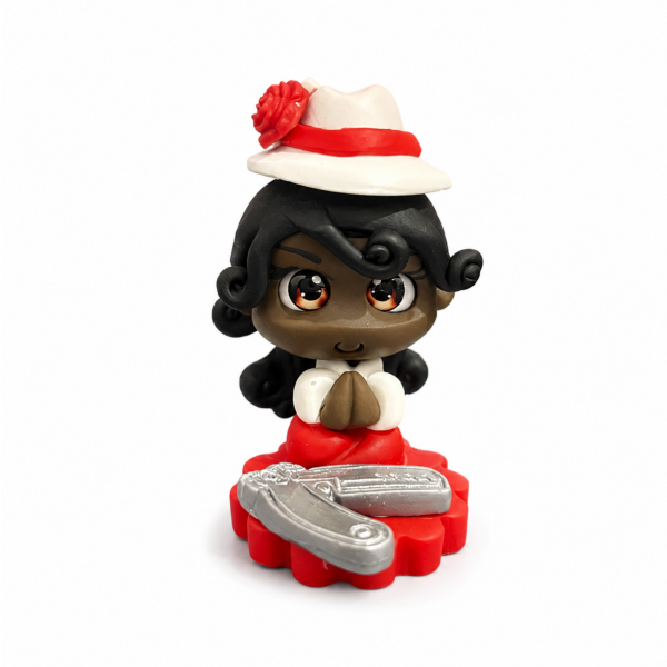 Maria Navalha Baby em Biscuit Miniatura Religiosa 5 cm 