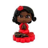 Pomba Gira Baby em Biscuit Miniatura Religiosa 5 cm 