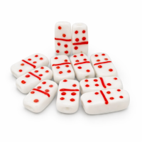 Kit 10 Firma Entremeio Dominó Zé Pelintra Br Murano 25mm