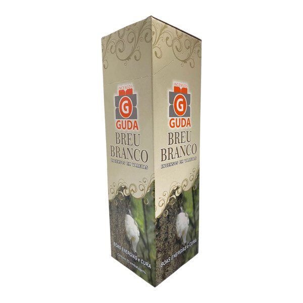Incenso Breu Branco Guda Indiano 25 Caixas com 7 Varetas Incenso Breu Branco Guda Indiano 25 Caixas com 7 Varetas
