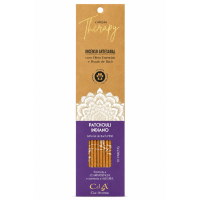 Incenso CdA Therapy Patchouli Indiano Com Óleos Essenciais 10 Varetas 