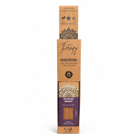 Incenso CdA Therapy Patchouli Indiano Com Óleos Essenciais 20 Cx c/10 Varetas 