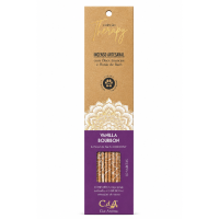Incenso CdA Therapy Vanilla Bourbon Com Óleos Essenciais 10 Varetas 