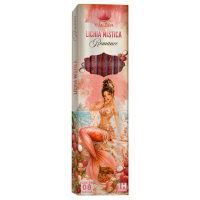Incenso Vila Zen Linha Encanto das Águas Lichia Mística 0% Carvão Cxs 8 Var 