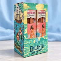 Incenso Vila Zen Linha Encanto das Águas Lichia Mística 12Cxs C8 Var 