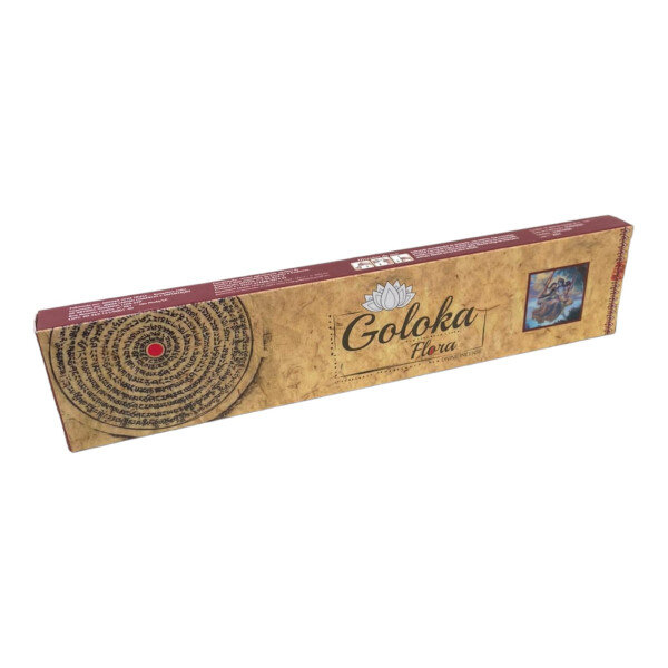 Incenso Massala Flora Indiano Goloka Varetas Caixa 15g