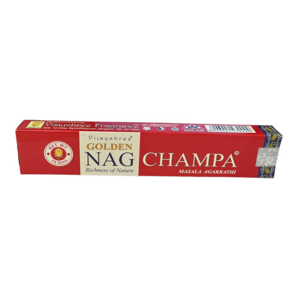 Incenso Massala Golden Nag Vareta Goloka Champa Unidade