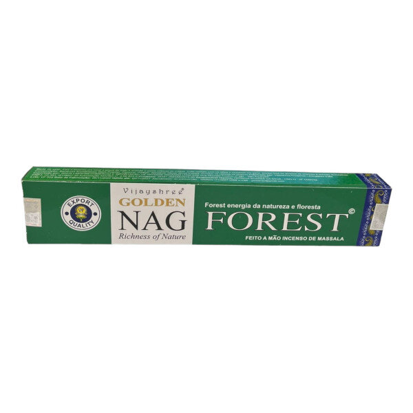 Incenso Massala Golden Nag Vareta Goloka Floresta Forest Un