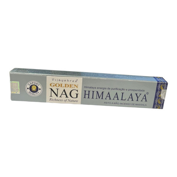Incenso Massala Golden Nag Vareta Goloka Himalaya Unidade