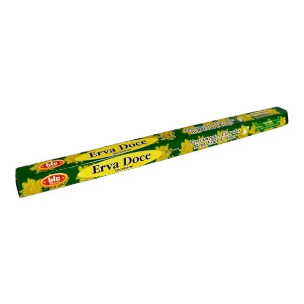 Incenso Indiano Bic Erva Doce Caixa com 8 Varetas