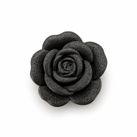 Incensário Flor Dama da Noite Termoplástico 3D 5cm