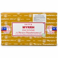 Incenso Massala Fragant Satya myrrh 15g 12 Cxs 12 Varetas