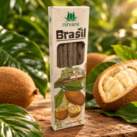 Incenso Natural Nirvana Cupuaçu do Brasil Cx Com 9 Varetas