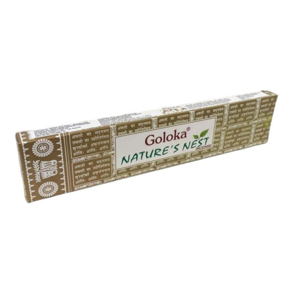 Incenso Massala Natures Nest Indiano Goloka Varetas Cx15g