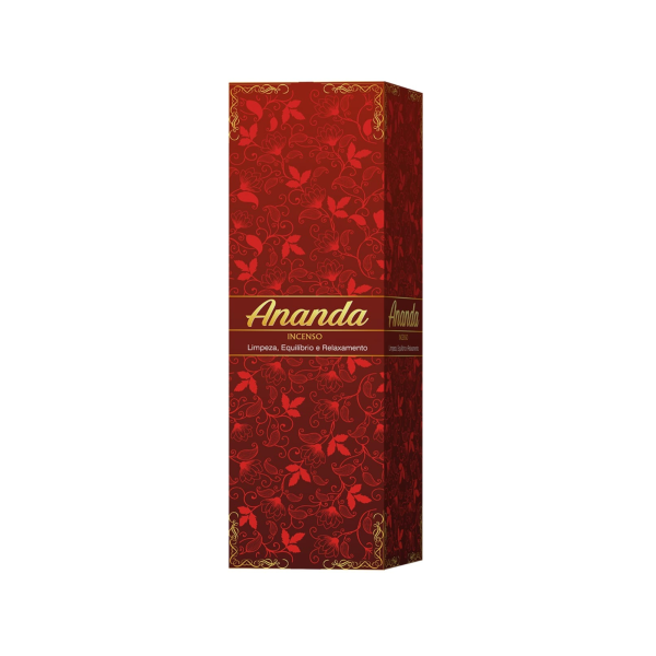 Incenso Ananda Natural 0% Carvão 25 Caixa C 8 Varetas Incenso Ananda Natural 0% Carvão 25 Caixa C 8 Varetas