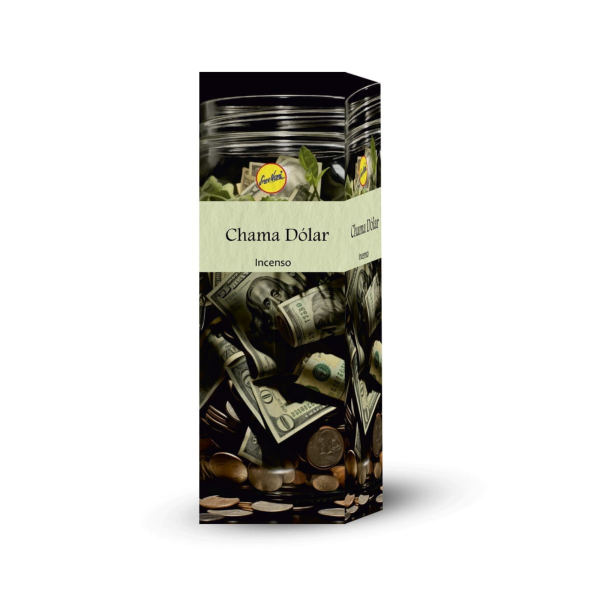 Incenso Chama Dólar Natural 0% Carvão 25 Caixa C 8 Varetas Incenso Chama Dólar Natural 0% Carvão 25 Caixa C 8 Varetas