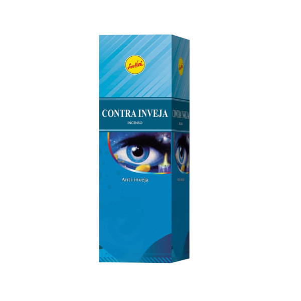 Incenso Contra Inveja Natural 0% Carvão 25 Caixa C 8 Varetas Incenso Contra Inveja Natural 0% Carvão 25 Caixa C 8 Varetas