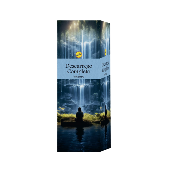 Incenso Descarrego Completo Natural 0% Carvão 25 Caixa C 8 Varetas Incenso Descarrego Completo Natural 0% Carvão 25 Caixa C 8 Varetas