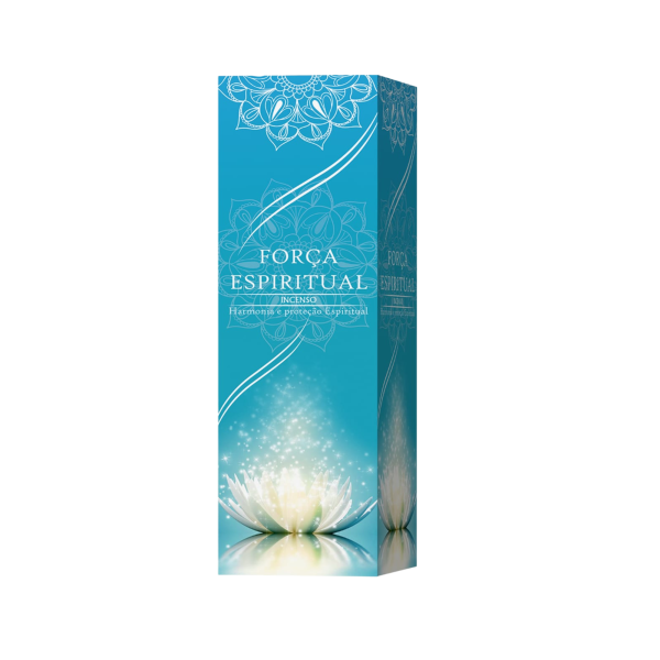 Incenso Força Espiritual Natural 0% Carvão 25 Caixa C 8 Varetas Incenso Força Espiritual Natural 0% Carvão 25 Caixa C 8 Varetas