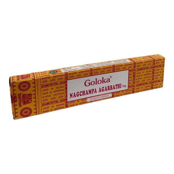 Incenso Massala NagChampa Agarbathi Goloka Varetas Caixa 15g
